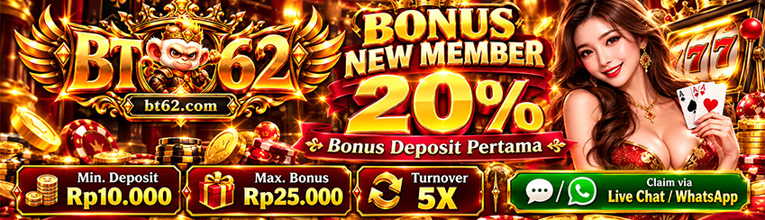 Bonus New Member 20%