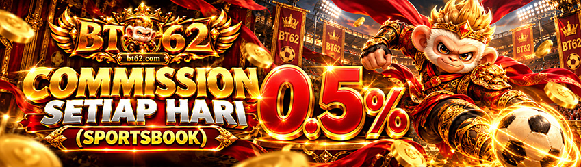 Commission Harian Sportsbook 0,5%